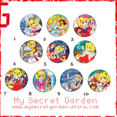 Flower Child Lunlun Lulu, The Flower Angel 花の子ルンルン Anime Pinback Button Badge Set ( or Hair Ties / 4.4 cm Badge / Magnet / Keychain Set )